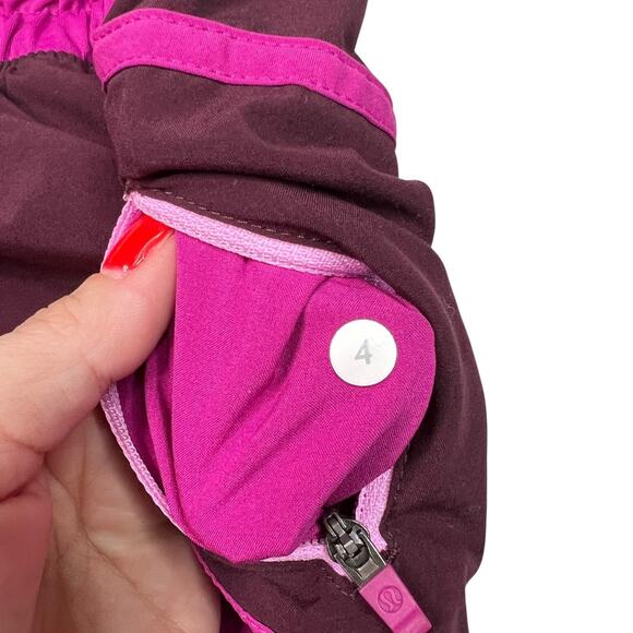 Lululemon Tracker Shorts III Running Built In Liner Bordeaux Drama Raspberry 4 - Picture 5 of 5